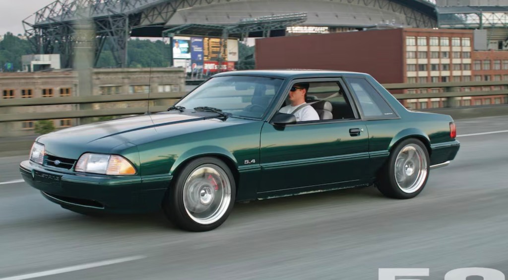 1991 Ford Mustang in Emerald Green